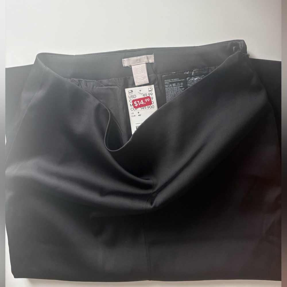 NWT H&M Front Split Skirt